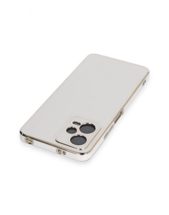 Newface Xiaomi Redmi Note 12 Pro 5G Kılıf Volet Silikon - Beyaz