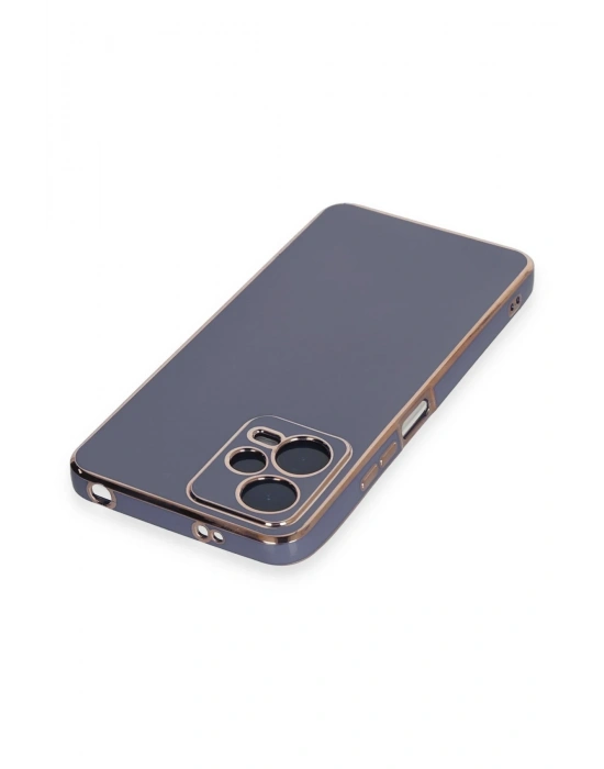 Newface Xiaomi Redmi Note 12 Pro 5G Kılıf Volet Silikon - Mavi