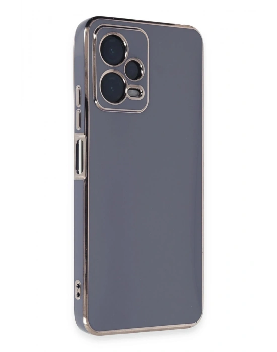 Newface Xiaomi Redmi Note 12 Pro Plus Kılıf Volet Silikon - Mavi