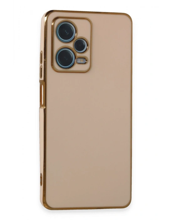 Newface Xiaomi Redmi Note 12 Pro Plus Kılıf Volet Silikon - Pembe