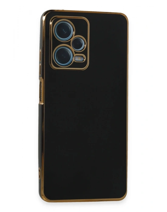 Newface Xiaomi Redmi Note 12 Pro Plus Kılıf Volet Silikon - Siyah