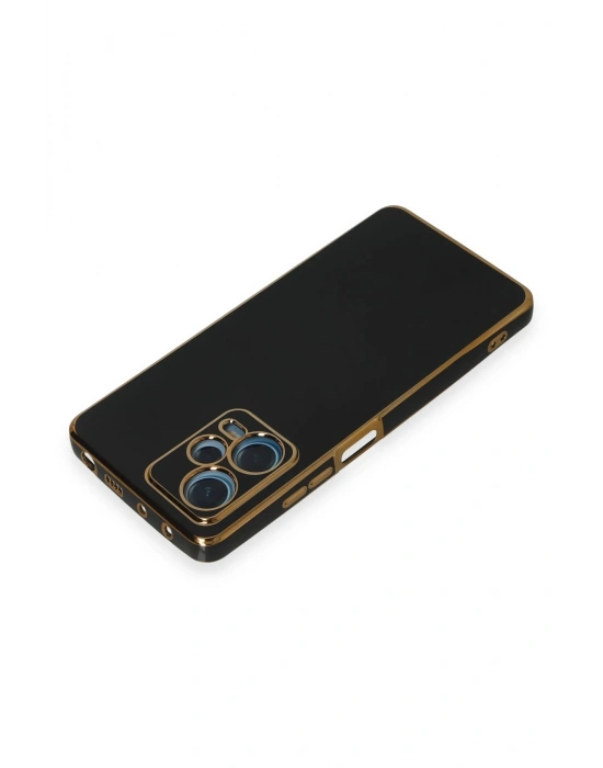 Newface Xiaomi Redmi Note 12 Pro Plus Kılıf Volet Silikon - Siyah