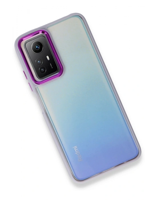 Newface Xiaomi Redmi Note 12S Kılıf Dora Kapak - Lila