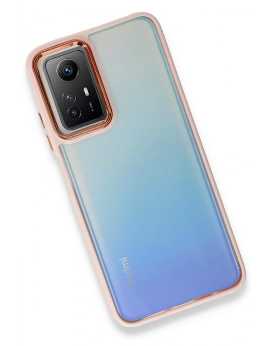 Newface Xiaomi Redmi Note 12S Kılıf Dora Kapak - Pudra