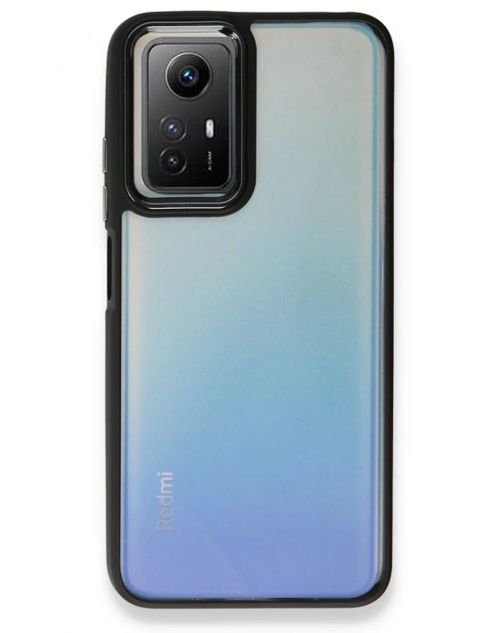 Newface Xiaomi Redmi Note 12S Kılıf Dora Kapak - Siyah