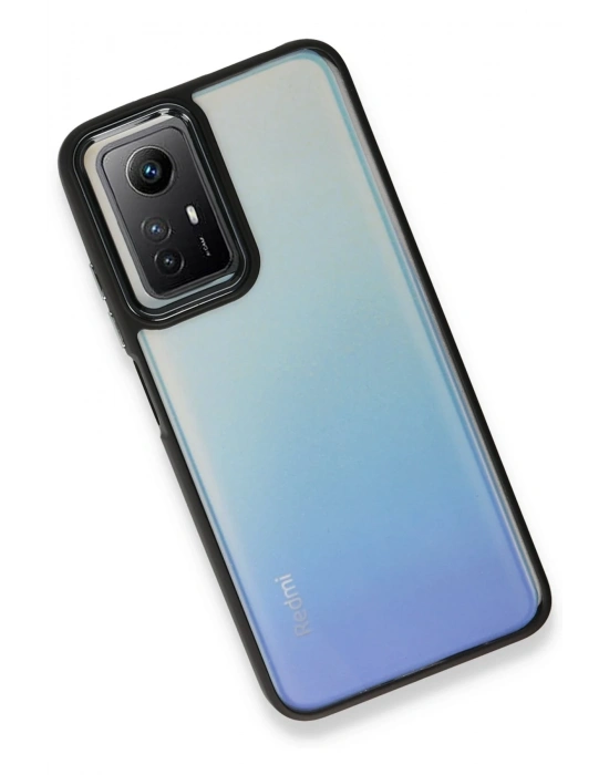 Newface Xiaomi Redmi Note 12S Kılıf Dora Kapak - Siyah