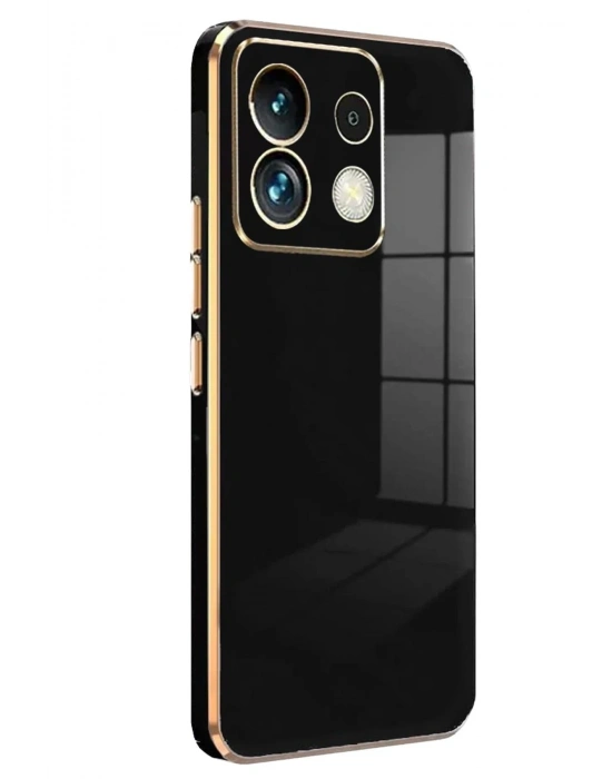 Newface Xiaomi Redmi Note 13 4G Kılıf Volet Silikon - Siyah