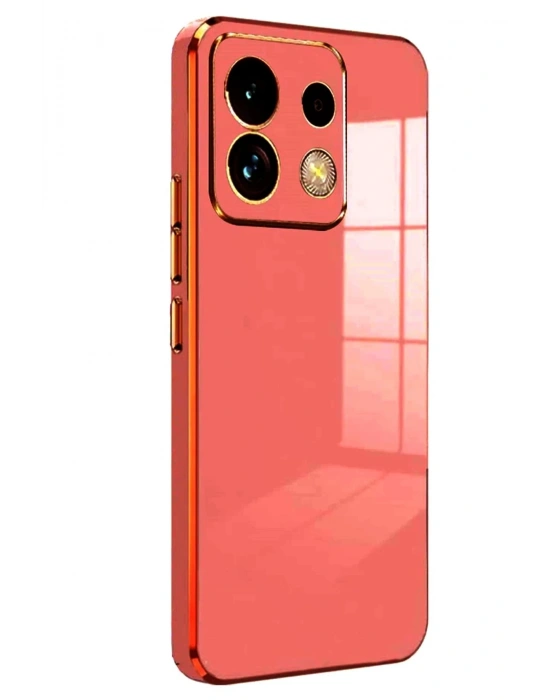 Newface Xiaomi Redmi Note 13 5G Kılıf Volet Silikon - Kırmızı