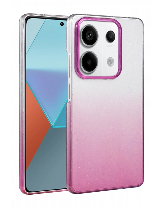 Newface Xiaomi Redmi Note 13 Pro 4G Glossy Kapak - Mor