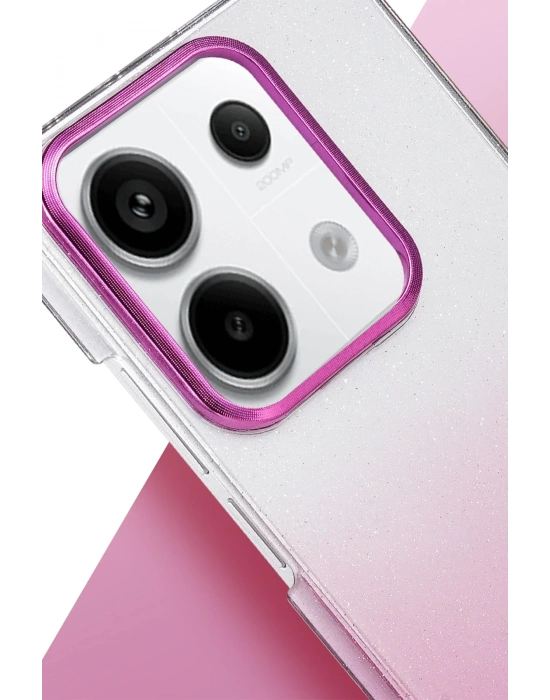 Newface Xiaomi Redmi Note 13 Pro 4G Glossy Kapak - Pembe