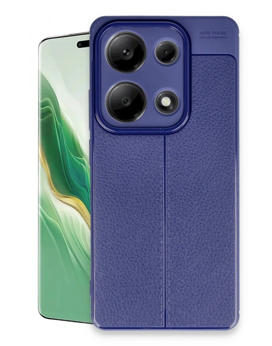 Newface Xiaomi Redmi Note 13 Pro 4G Kılıf Auto Focus Kapak - Lacivert