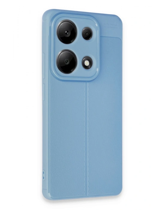 Newface Xiaomi Redmi Note 13 Pro 4G Kılıf Auto Focus Kapak - Mavi