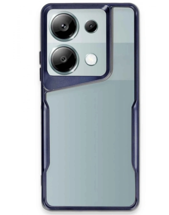 Newface Xiaomi Redmi Note 13 Pro 4G Kılıf Boyi Silikon Kapak - Lacivert