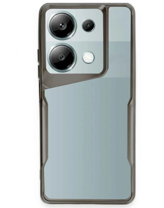 Newface Xiaomi Redmi Note 13 Pro 4G Kılıf Boyi Silikon Kapak - Titan Gri