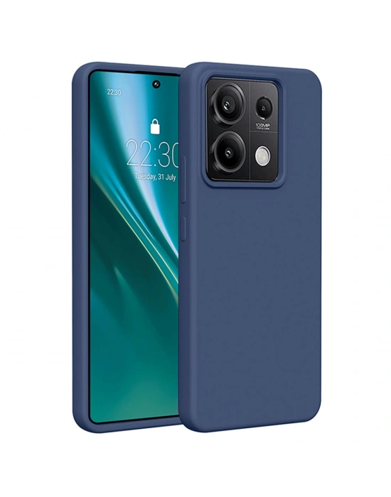 Newface Xiaomi Redmi Note 13 Pro 4G Kılıf First Silikon - Lacivert