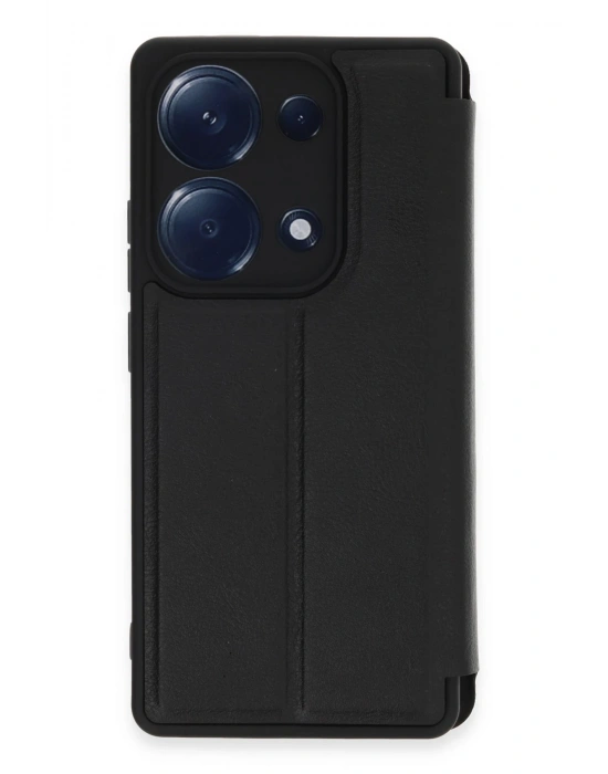 Newface Xiaomi Redmi Note 13 Pro 4G Kılıf Flip Cover - Siyah