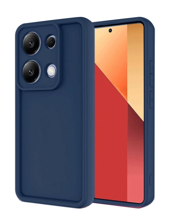 Newface Xiaomi Redmi Note 13 Pro 4G Kılıf Viera Silikon - Lacivert
