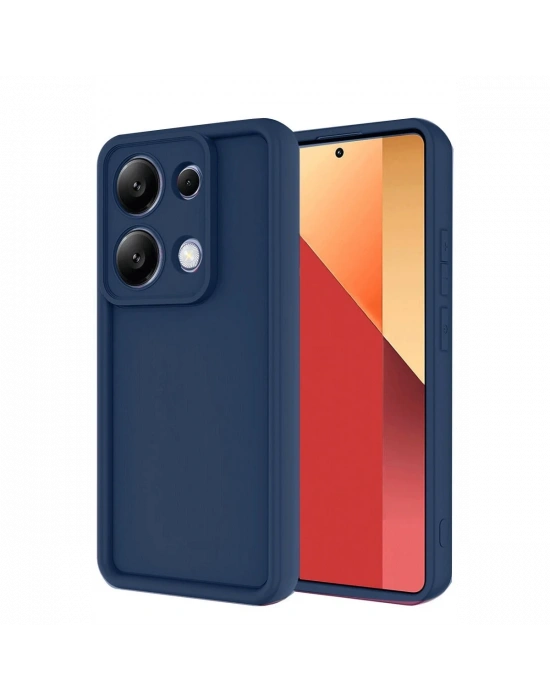 Newface Xiaomi Redmi Note 13 Pro 4G Kılıf Viera Silikon - Lacivert