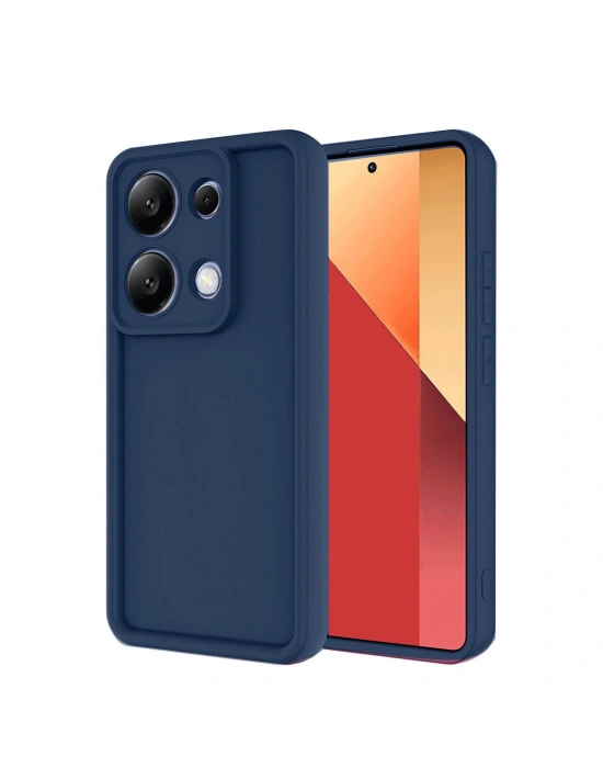 Newface Xiaomi Redmi Note 13 Pro 4G Kılıf Viera Silikon - Lacivert