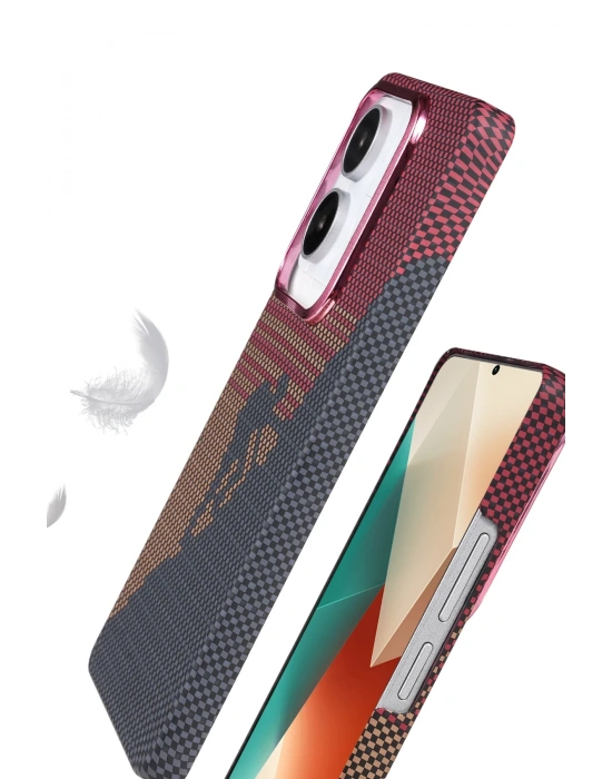 Newface Xiaomi Redmi Note 13 Pro 4G Vega Magsafe Kapak - Çöl Titanyum