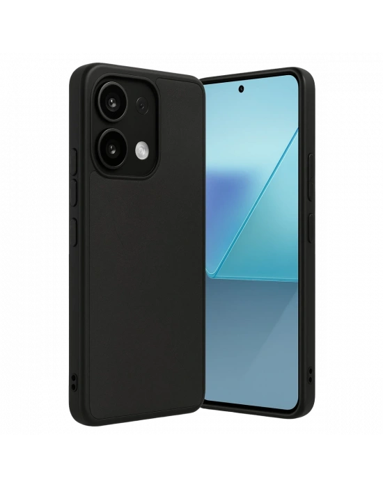 Newface Xiaomi Redmi Note 13 Pro 5G Kılıf Aras Deri Kapak - Siyah