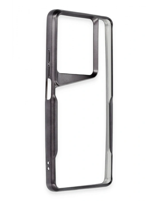 Newface Xiaomi Redmi Note 13 Pro 5G Kılıf Boyi Silikon Kapak - Siyah