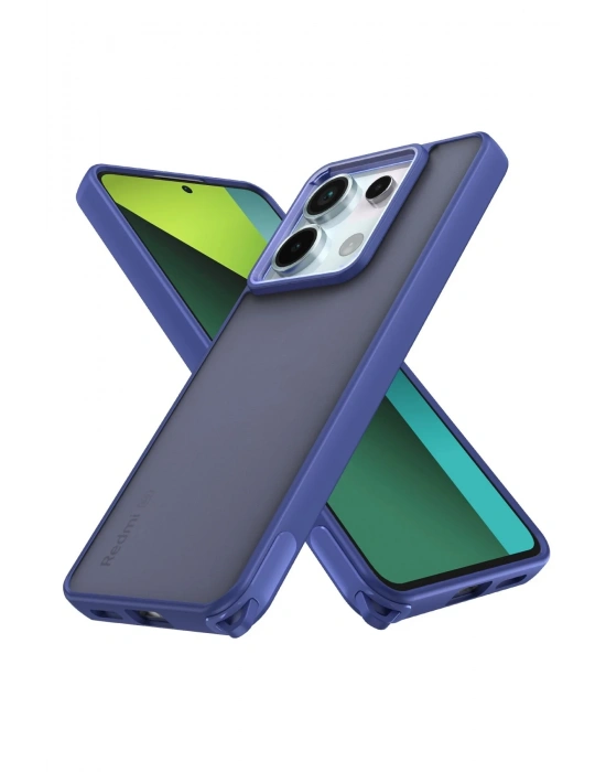 Newface Xiaomi Redmi Note 13 Pro 5G Kılıf Elegant Kapak - Açık Mavi