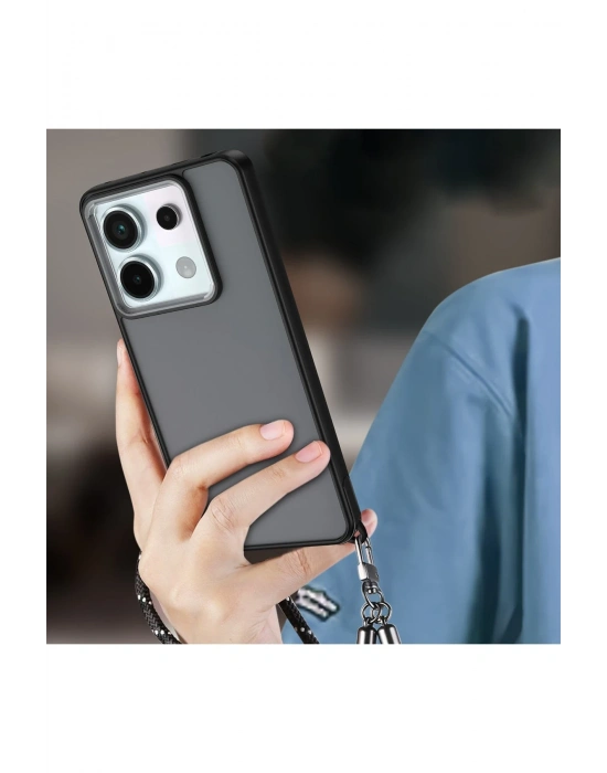 Newface Xiaomi Redmi Note 13 Pro 5G Kılıf Elegant Kapak - Derin Mor