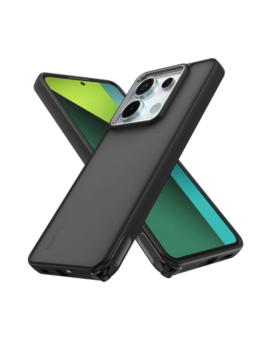 Newface Xiaomi Redmi Note 13 Pro 5G Kılıf Elegant Kapak - Siyah