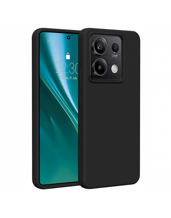 Newface Xiaomi Redmi Note 13 Pro 5G Kılıf First Silikon - Siyah