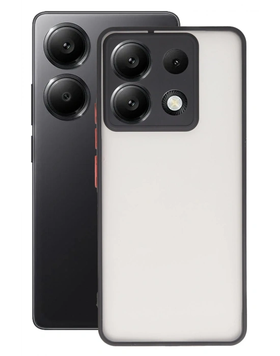 Newface Xiaomi Redmi Note 13 Pro 5G Kılıf Montreal Silikon Kapak - Lacivert