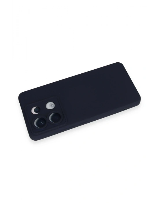Newface Xiaomi Redmi Note 13 Pro 5G Kılıf Nano içi Kadife Silikon - Lacivert