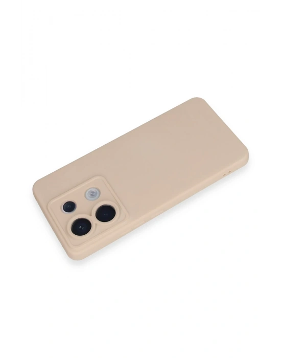 Newface Xiaomi Redmi Note 13 Pro 5G Kılıf Nano içi Kadife Silikon - Pudra