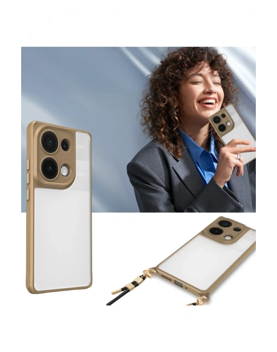 Newface Xiaomi Redmi Note 13 Pro 5G Kılıf Penta Silikon Kılıf - Şeffaf