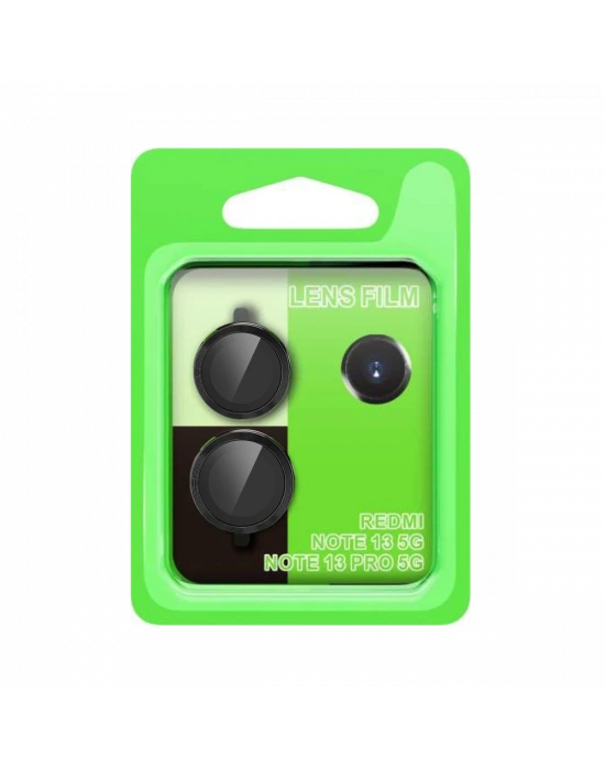 Newface Xiaomi Redmi Note 13 Pro 5G Raze Metal Kamera Lens - Siyah