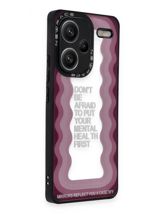 Newface Xiaomi Redmi Note 13 Pro Plus Kılıf Mirror Desenli Kapak - Mirror - 11