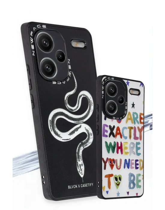 Newface Xiaomi Redmi Note 13 Pro Plus Kılıf Mirror Desenli Kapak - Mirror - 11