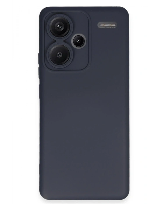 Newface Xiaomi Redmi Note 13 Pro Plus Kılıf Nano içi Kadife Silikon - Lacivert