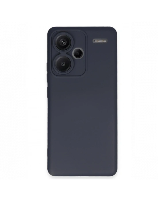 Newface Xiaomi Redmi Note 13 Pro Plus Kılıf Nano içi Kadife Silikon - Lacivert