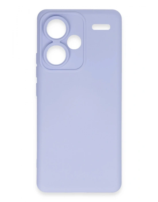 Newface Xiaomi Redmi Note 13 Pro Plus Kılıf Nano içi Kadife Silikon - Lila