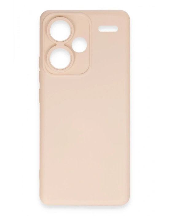 Newface Xiaomi Redmi Note 13 Pro Plus Kılıf Nano içi Kadife Silikon - Pudra