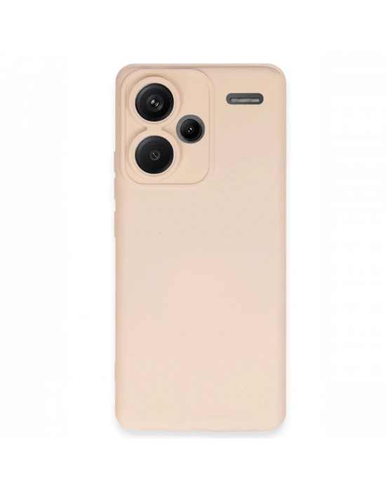 Newface Xiaomi Redmi Note 13 Pro Plus Kılıf Nano içi Kadife Silikon - Pudra
