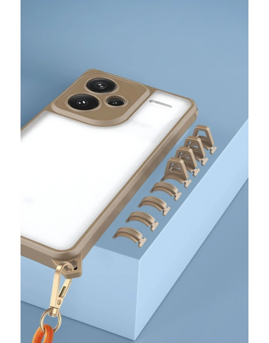 Newface Xiaomi Redmi Note 13 Pro Plus Kılıf Penta Silikon Kılıf - Siyah