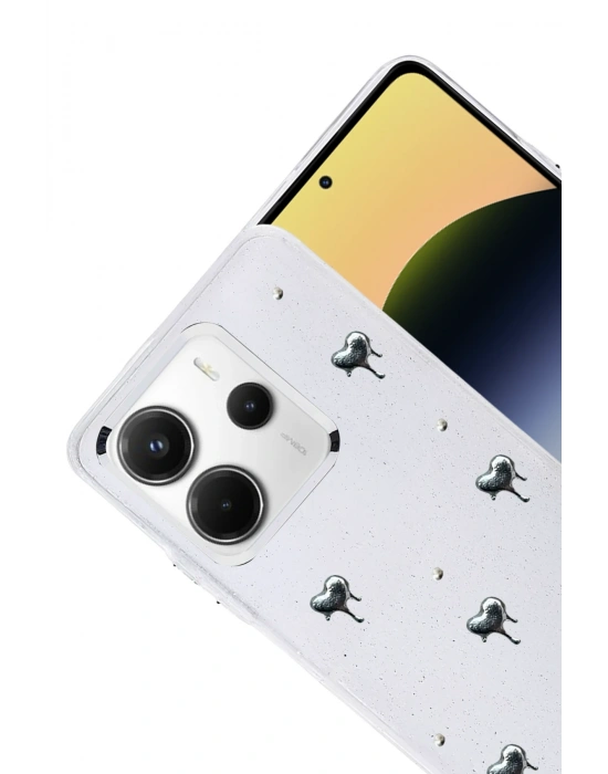 Newface Xiaomi Redmi Note 14 4G Fiyonk Desenli Kapak - Desen 1