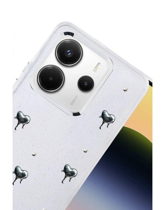 Newface Xiaomi Redmi Note 14 4G Fiyonk Desenli Kapak - Desen 1