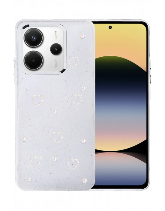 Newface Xiaomi Redmi Note 14 4G Fiyonk Desenli Kapak - Desen 10