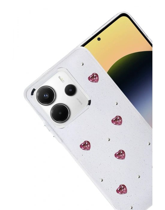 Newface Xiaomi Redmi Note 14 4G Fiyonk Desenli Kapak - Desen 3