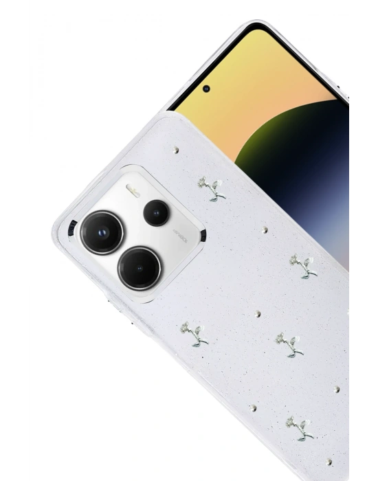 Newface Xiaomi Redmi Note 14 4G Fiyonk Desenli Kapak - Desen 4