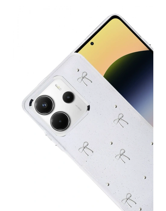 Newface Xiaomi Redmi Note 14 4G Fiyonk Desenli Kapak - Desen 5