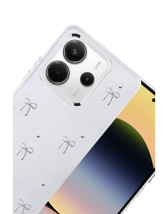 Newface Xiaomi Redmi Note 14 4G Fiyonk Desenli Kapak - Desen 5